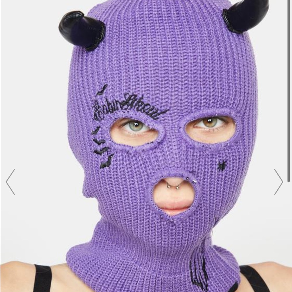 Too Fast Baby Ghoul Ski Mask NWT